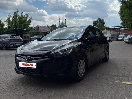 2012 Hyundai i30 II, чёрный, 850000 рублей, вид 1