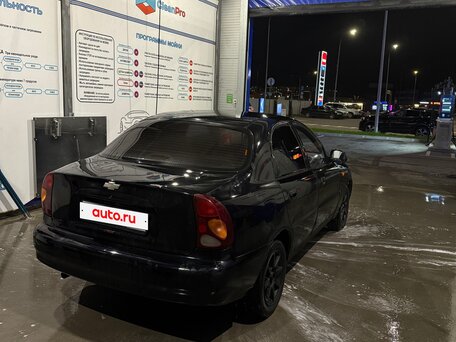 2008 Chevrolet Lanos I, чёрный, 60000 рублей, вид 4