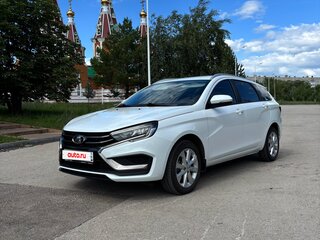 2024 Lada (ВАЗ) Vesta SW I Рестайлинг (NG), белый, 1410000 рублей, вид 1