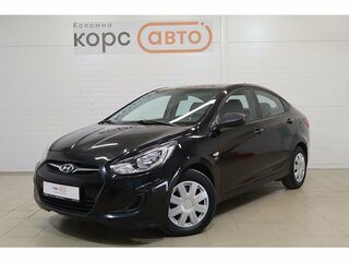 2014 Hyundai Solaris I, чёрный, 766000 рублей, вид 1