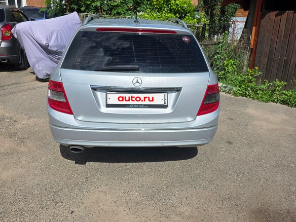 2009 Mercedes-Benz C-Класс 220 III (W204), серый - вид 4