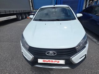 2019 Lada (ВАЗ) Vesta I, белый, 935000 рублей, вид 1