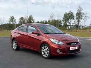 2011 Hyundai Solaris I, красный, 620000 рублей, вид 5