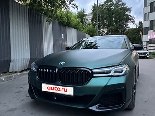 2022 BMW 5 серии 530i xDrive VII (G30/G31/G38) Рестайлинг, чёрный, 5600000 рублей, вид 1