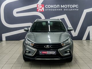 2019 Lada (ВАЗ) Vesta SW Cross I, серый, 1069900 рублей, вид 5