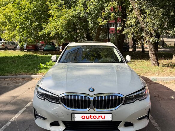 2020 BMW 3 серии 320d VII (G2x), белый, 4410000 рублей