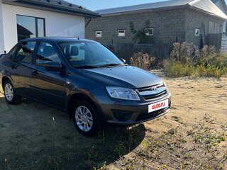 2018 Lada (ВАЗ) Granta I, серебристый, 500000 рублей, вид 2