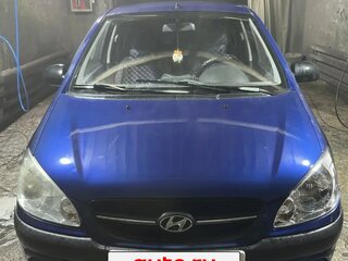 2009 Hyundai Getz I Рестайлинг, синий, 370000 рублей, вид 1