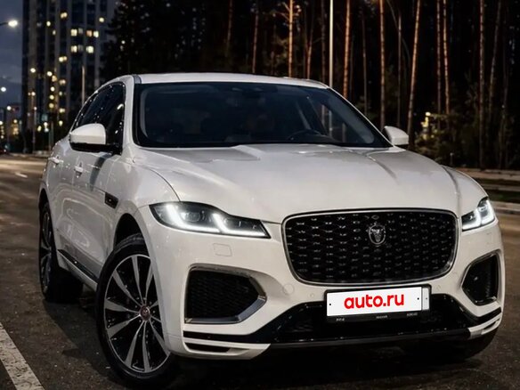 2021 Jaguar F-Pace I Рестайлинг, белый, 5550000 рублей