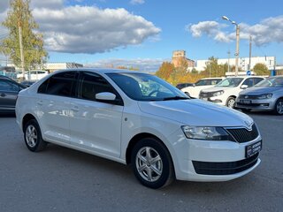 2015 Skoda Rapid I, белый, 1050000 рублей, вид 4