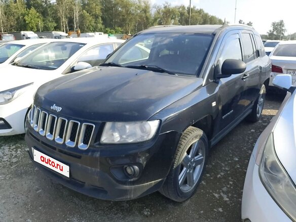 2012 Jeep Compass I Рестайлинг, чёрный, 760000 рублей