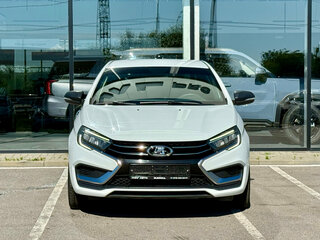 2024 Lada (ВАЗ) Vesta I Рестайлинг (NG), белый, 1075000 рублей, вид 3