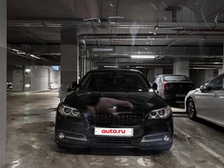 2016 BMW 5 серии 520d VI (F10/F11/F07) Рестайлинг, чёрный, 2320000 рублей, вид 1