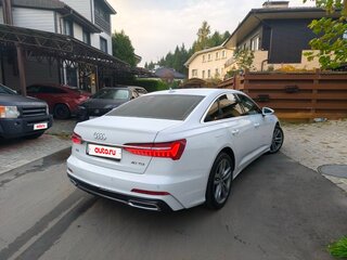 2019 Audi A6 40 TDI V (C8), белый, 4100000 рублей, вид 5