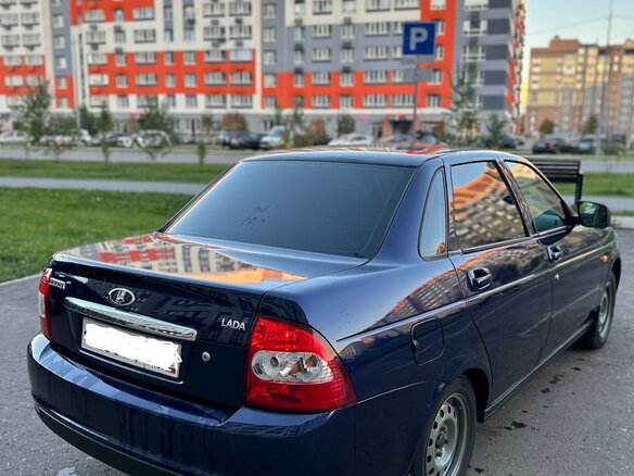 2012 Lada (ВАЗ) Priora I, синий, 430000 рублей - вид 2