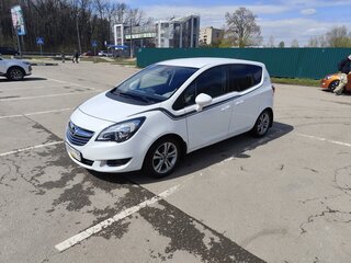 2014 Opel Meriva B Рестайлинг, белый, 950000 рублей, вид 1