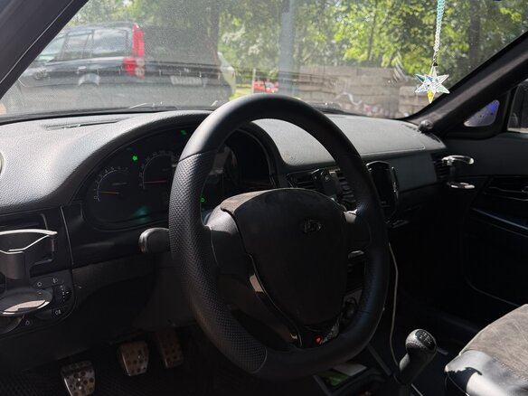 2013 Lada (ВАЗ) Priora I, синий - вид 6
