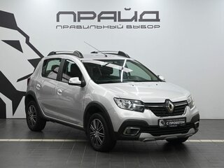 2018 Renault Sandero Stepway II Рестайлинг, серебристый, 1249900 рублей, вид 5