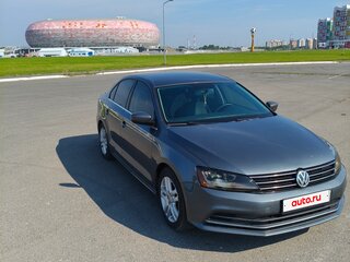 2016 Volkswagen Jetta VI Рестайлинг, серый, 920000 рублей, вид 4