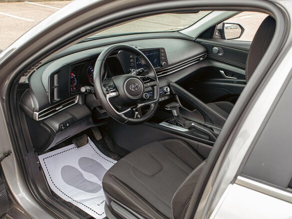 2021 Hyundai Elantra VII (CN7), серый - вид 12