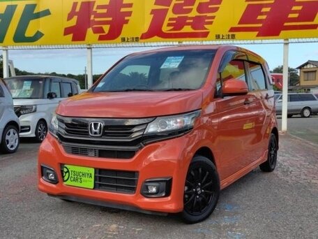 2017 Honda N-WGN I Рестайлинг, оранжевый, 990000 рублей, вид 1