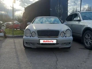 2000 Mercedes-Benz CLK-Класс 230 I (W208) Рестайлинг, серебристый, 300000 рублей, вид 1