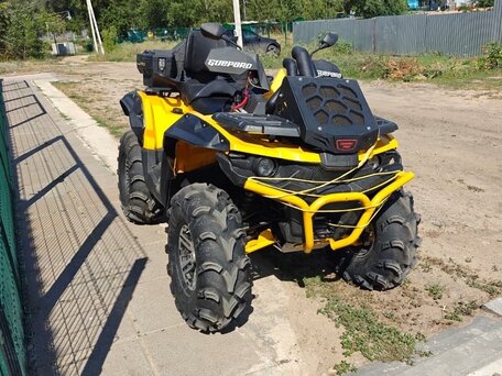 2015 Stels ATV-800 Guepard Cargo, жёлтый, 730000 рублей, вид 1