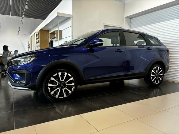 2026 Lada (ВАЗ) Vesta SW Cross I Рестайлинг (NG), синий, 2073000 рублей - вид 7