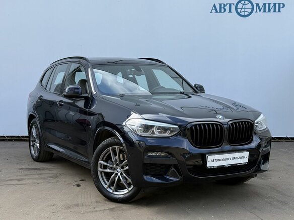 2020 BMW X3 20i xDrive III (G01), чёрный, 3750000 рублей - вид 2