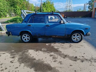 2007 Lada (ВАЗ) 2107, синий, 125000 рублей, вид 4