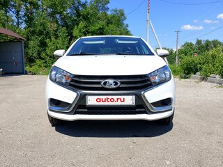 2017 Lada (ВАЗ) Vesta I, белый, 850000 рублей, вид 4