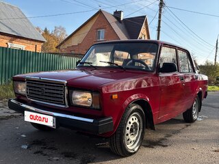 2007 Lada (ВАЗ) 2107, пурпурный, 130000 рублей, вид 3