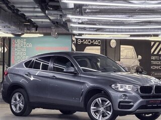 2015 BMW X6 30d II (F16), серый, 3700000 рублей, вид 2