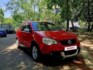 2008 Volkswagen Polo Cross IV Рестайлинг, красный, 400000 рублей, вид 1