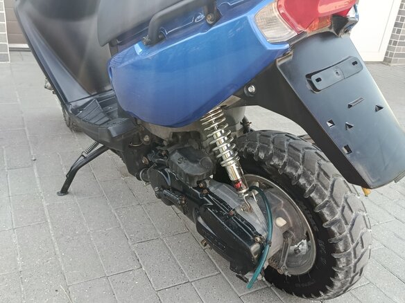 1998 Yamaha BWs, синий, 120000 рублей - вид 4