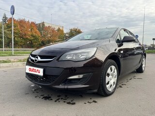 2013 Opel Astra J Рестайлинг, коричневый, 800000 рублей, вид 2