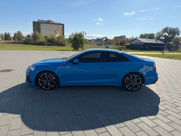 2021 Audi A5 45 TFSI II (F5) Рестайлинг, синий, 4250000 рублей - вид 6