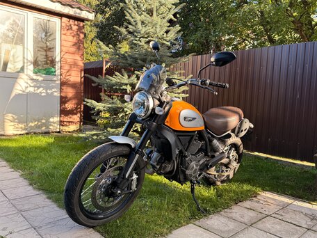2016 Ducati Scrambler 800, жёлтый, 569000 рублей, вид 2