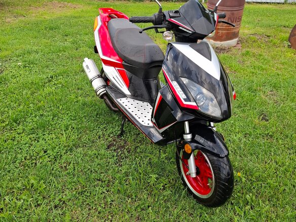 2009 Honling Ataka, красный, 55000 рублей - вид 8