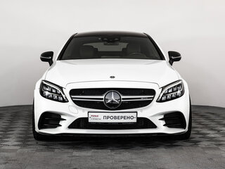 2018 Mercedes-Benz C-Класс AMG 43 AMG IV (W205) Рестайлинг, белый, 3585000 рублей, вид 3