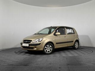 2008 Hyundai Getz I Рестайлинг, бежевый, 375000 рублей, вид 1