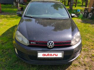 2011 Volkswagen Golf GTI VI, чёрный, 930000 рублей, вид 2
