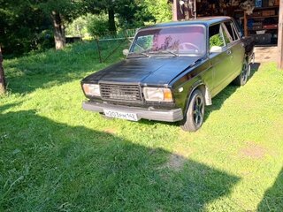 2005 Lada (ВАЗ) 2107, чёрный, 115000 рублей, вид 1