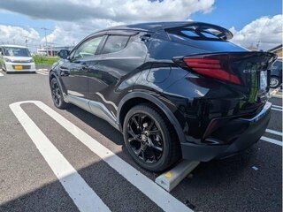 2021 Toyota C-HR I Рестайлинг, чёрный, 1600000 рублей, вид 2