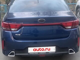2021 Kia Rio IV Рестайлинг, синий, 1650000 рублей, вид 3