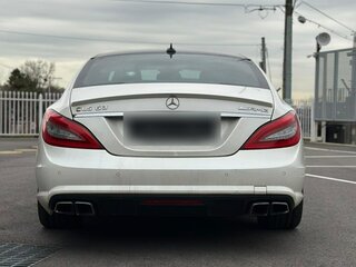 2013 Mercedes-Benz CLS AMG 63 AMG II (W218), белый, 1750000 рублей, вид 5
