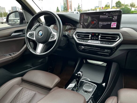 2021 BMW X3 30i xDrive III (G01) Рестайлинг, чёрный - вид 10