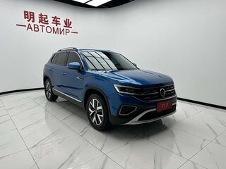 2023 Volkswagen Tayron I Рестайлинг, синий, 1875000 рублей, вид 3