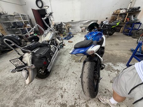 2008 Suzuki GSX-R 600, синий, 350000 рублей, вид 5