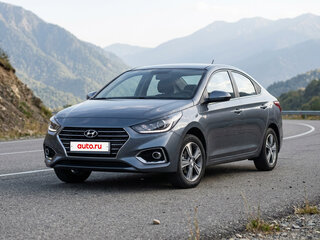 2017 Hyundai Solaris II, серый, 1550000 рублей, вид 1